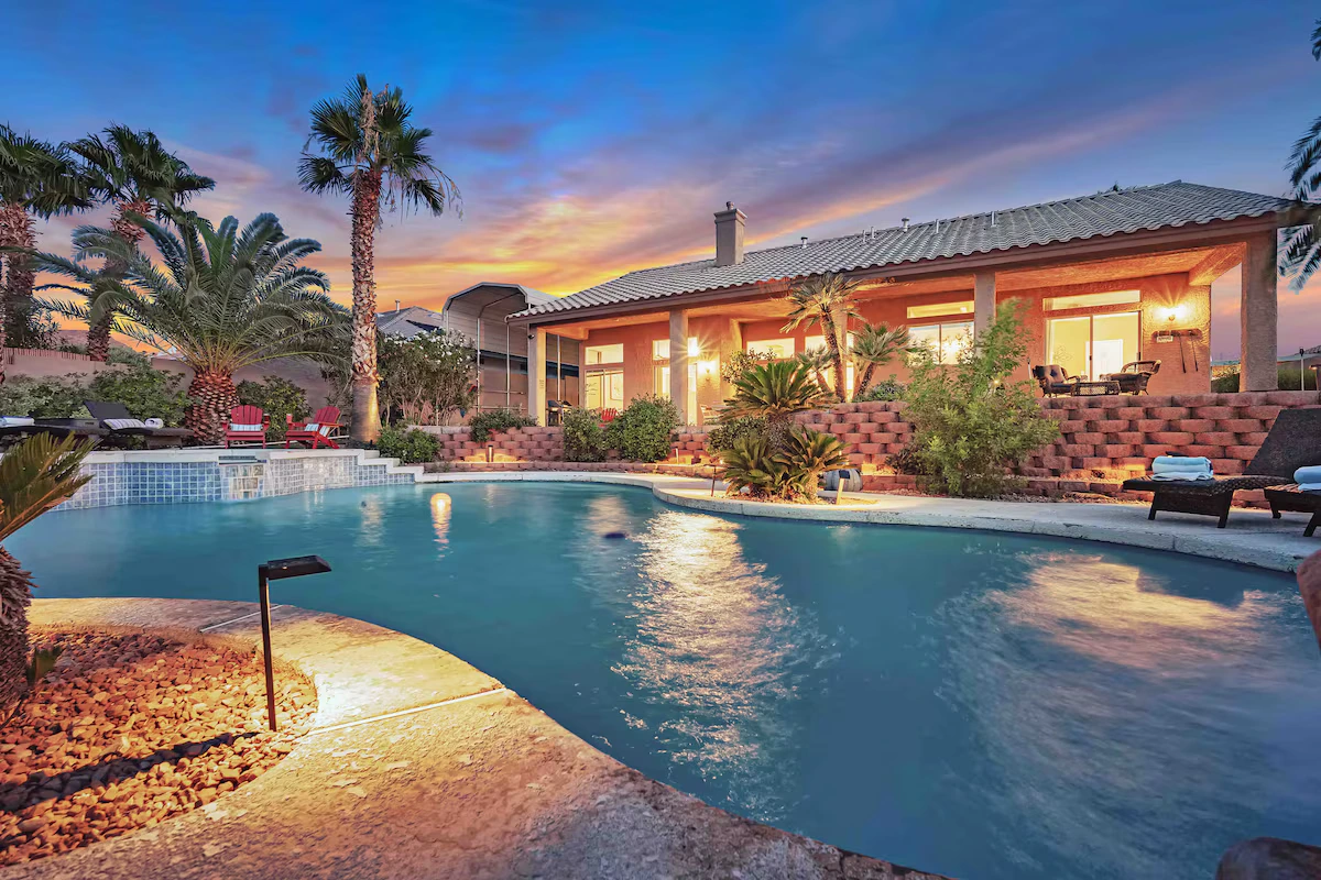 A Lake Tahoe short-term rental property on the Nevada side