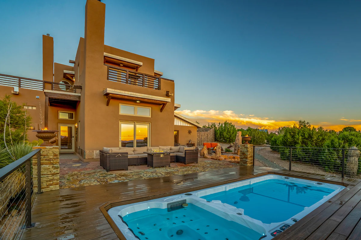 Santa Fe historic district New Mexico short-term rental property