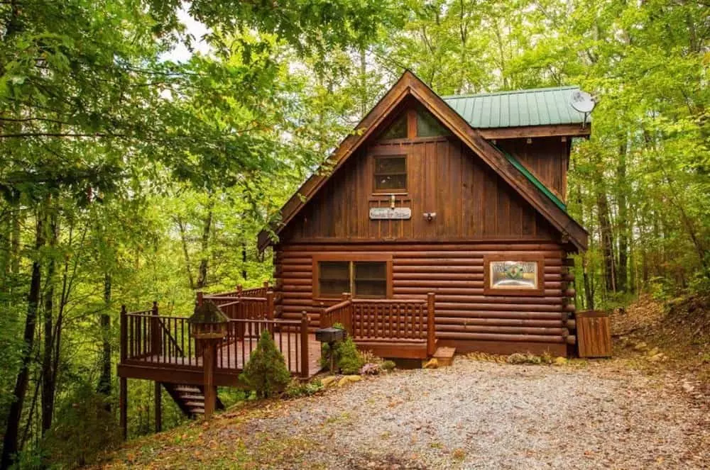 Mountain cabin operated as a short-term rental
